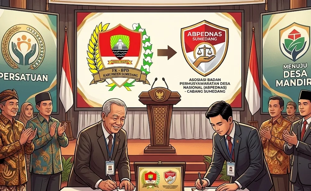 Ilustrasi Pembauran FKBPD menjadi ABPEDNAS Sumedang