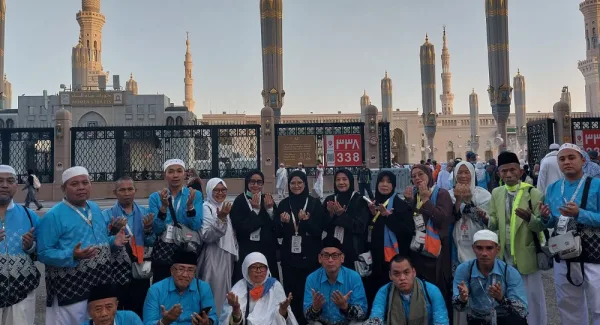 Jemaah haji Kloter 29 KJT Jabar telah tiba di Madinah