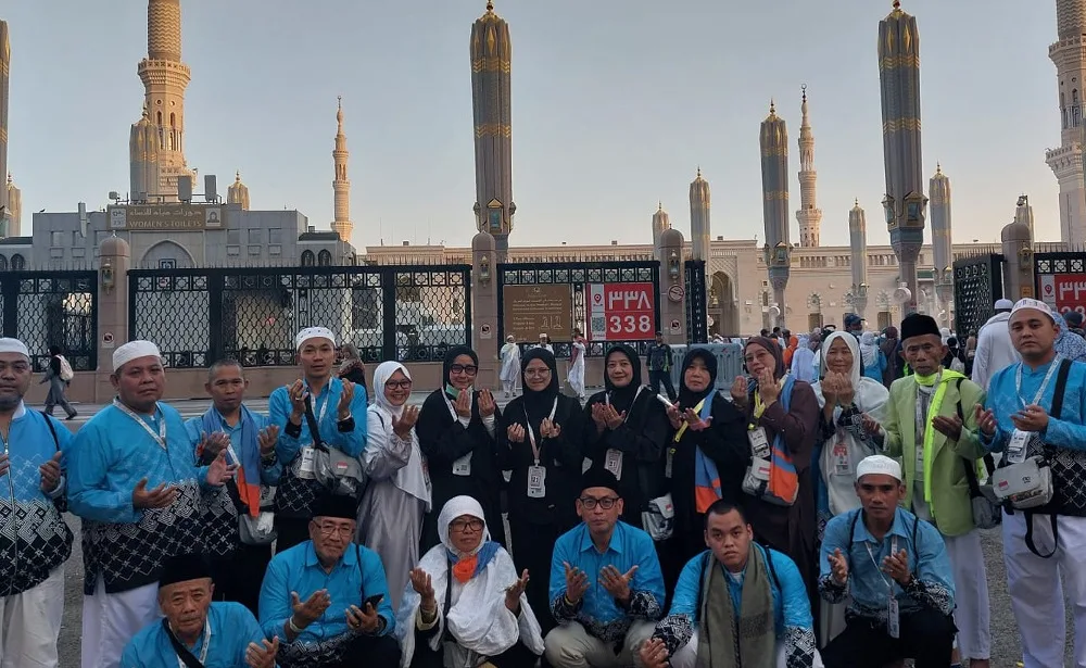 Jemaah haji Kloter 29 KJT Jabar telah tiba di Madinah