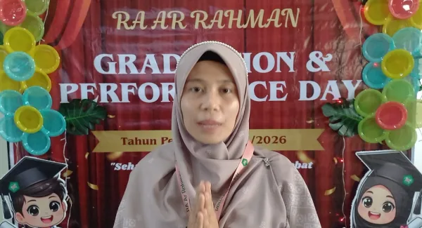 Ketua Pelaksana Kegiatan sekaligus Guru RA Ar-Rahman, Siti Nuraisyah