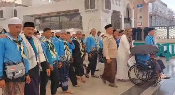 Jamaah haji Kloter 29 Kertajati bersiap ziarah ke Raudhah di Masjid Nabawi Madinah