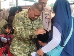 Danramil Tanjungsari Apresiasi Pemdes Sukasari yang Konsisten Santuni Anak Yatim Jelang Muharram