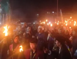 Semarak Pawai Obor 1 Muharram 1448 H di Tanjungsari Sumedang, Tokoh Nasional Ajak Masyarakat Hijrah
