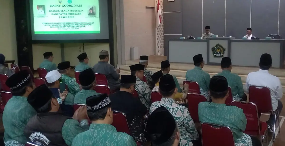Rapat Koordinasi MUI Kabupaten Sumedang Tahun 2026 tentang Ketahanan Keluarga