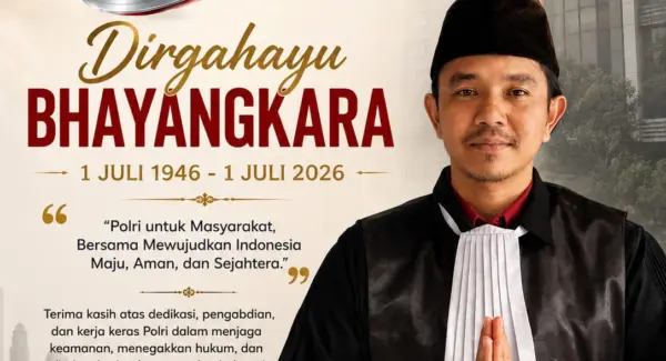 Selamat Ulang Tahun Bhayangkara ke-80 dari Direktur PT. Sudjaman and Partner