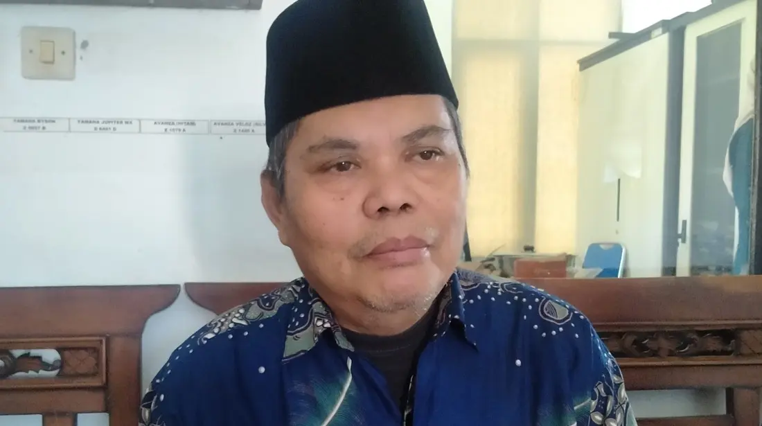 Camat Pamulihan Mamad Hadisaputra memberikan keterangan mengenai kekompakan warga di MTQ Sumedang