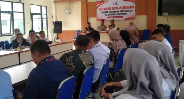 Rapat PHBN di Aula Kecamatan Tanjungsari