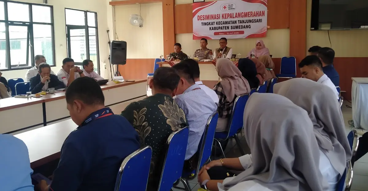 Rapat PHBN di Aula Kecamatan Tanjungsari