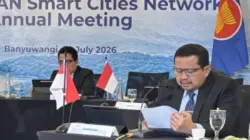 Bupati Sumedang Dony Ahmad Munir menjadi narasumber dalam forum ASEAN Smart Cities Network (ASCN) 2026 di Banyuwangi.