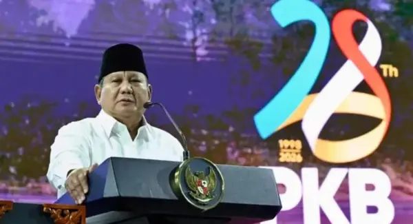 Pidato Presiden Prabowo Subianto di Harlah ke-28 PKB yang memicu kontroversi istilah Londo Ireng terhadap jurnalis dan LSM.
