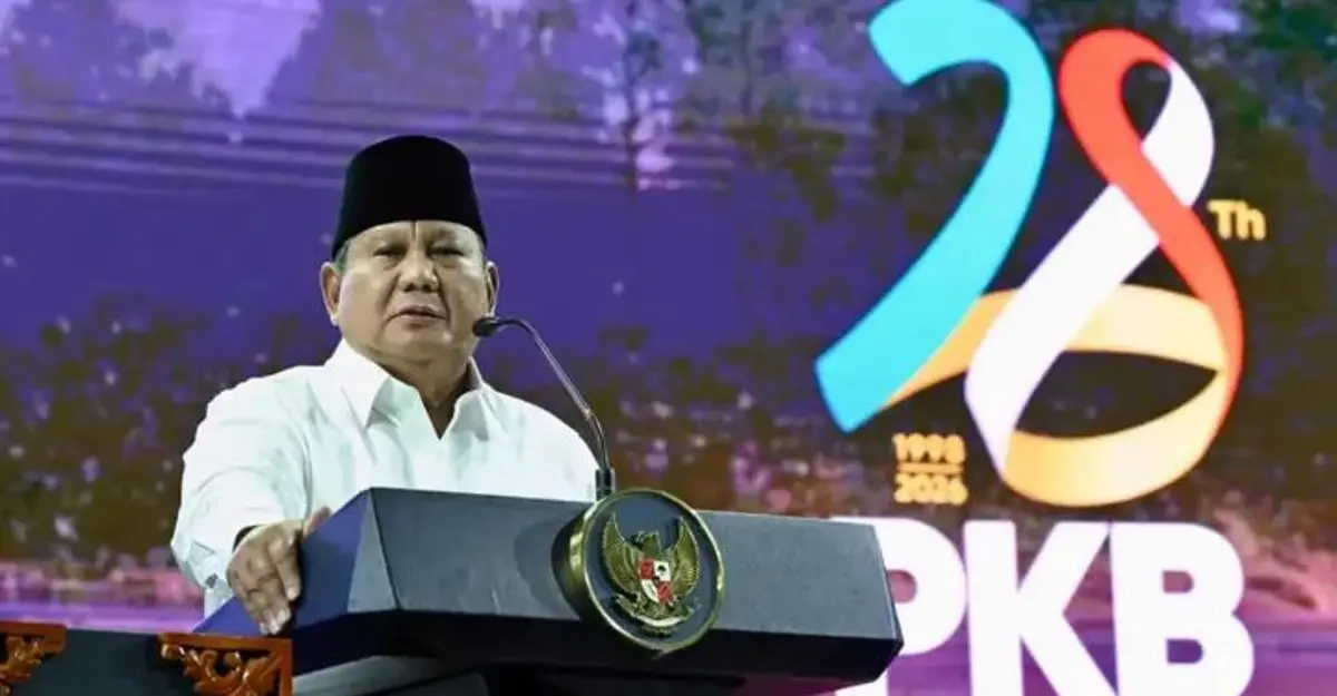 Pidato Presiden Prabowo Subianto di Harlah ke-28 PKB yang memicu kontroversi istilah Londo Ireng terhadap jurnalis dan LSM.