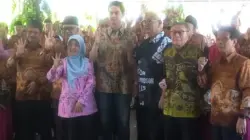 Wakil Bupati Sumedang, M. Fajar Aldila dalam Peringatan HUT ke-64 PWRI Kabupaten Sumedang di Villa Brigjen Udin Supidin Cimalaka