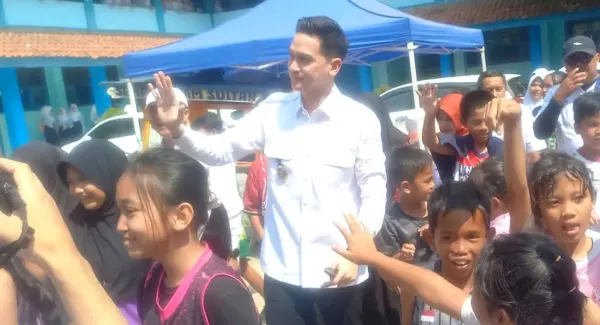 Wakil Bupati Sumedang, M. Fajar Aldila saat menutup acara