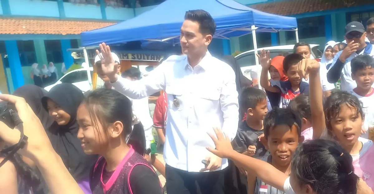 Wakil Bupati Sumedang, M. Fajar Aldila saat menutup acara